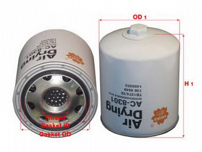 SAKURA AUTOMOTIVE ac8301 -  Воздушный фильтр